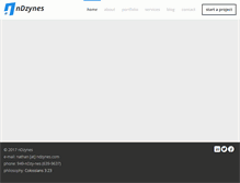 Tablet Screenshot of ndzynes.com